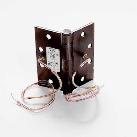 Architectural Control Systems Full Mortise Ball Bearing Standard Weight Steel Commercial Hinge 4-1/2 x 4 Concealed Electric BB1279-4.5X4-26D-1182X4